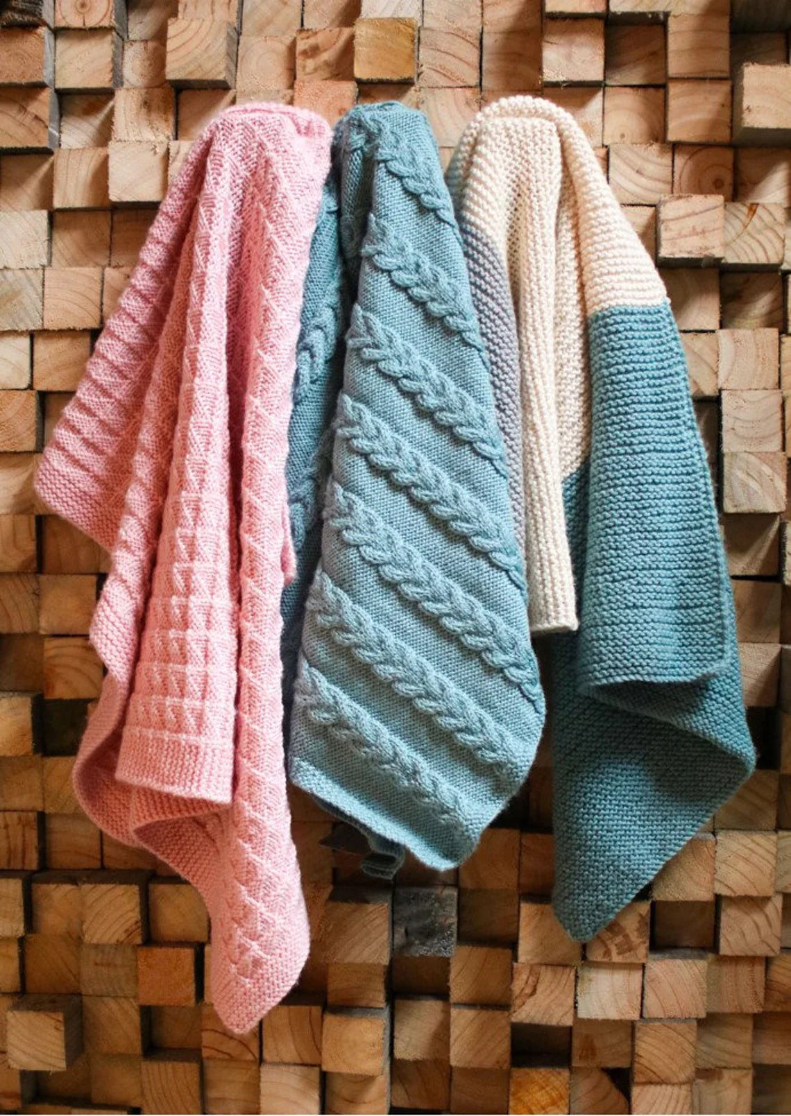 Baby Blankets & Bear | Touch Yarns #033