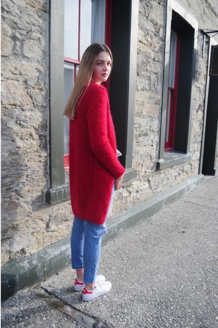 Long Mohair Cardigan | Touch Yarns #099
