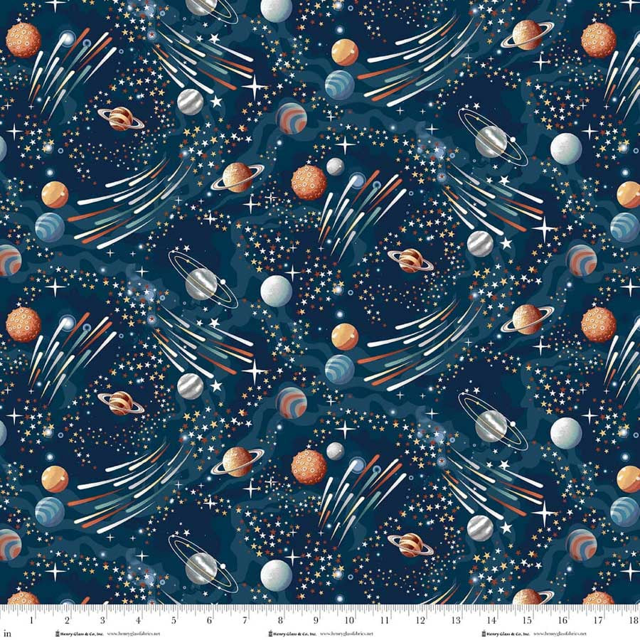 Milky Way Glow | Shooting Stars | Navy HG2117G-78