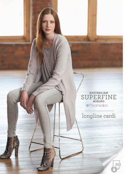 Longline Cardi | Cleckheaton 411