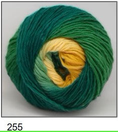 Rainbow Spun 8ply Acrylic