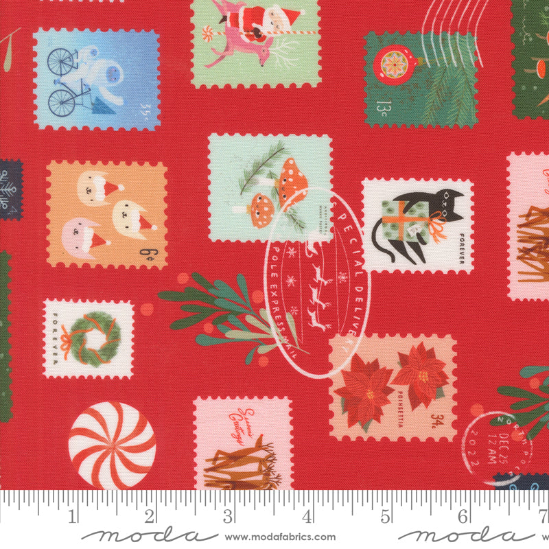 Tiny Christmas | Christmas Stamps | Christmas Red 37132 12