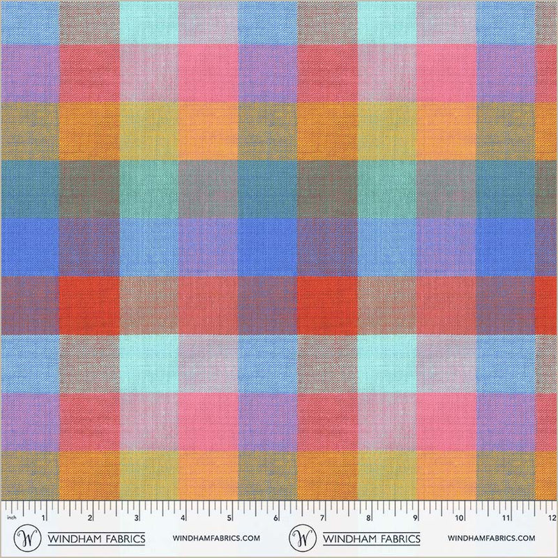 Cheerful Check 108" Wide Back | Multi 44180 108