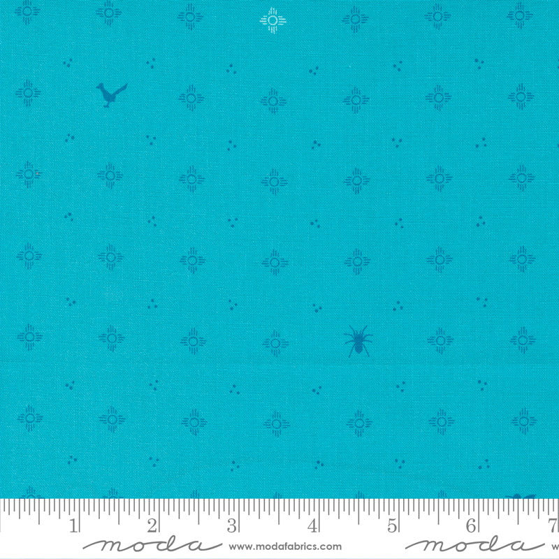Land of Enchantment Circles in Lines Turquoise 45035-25