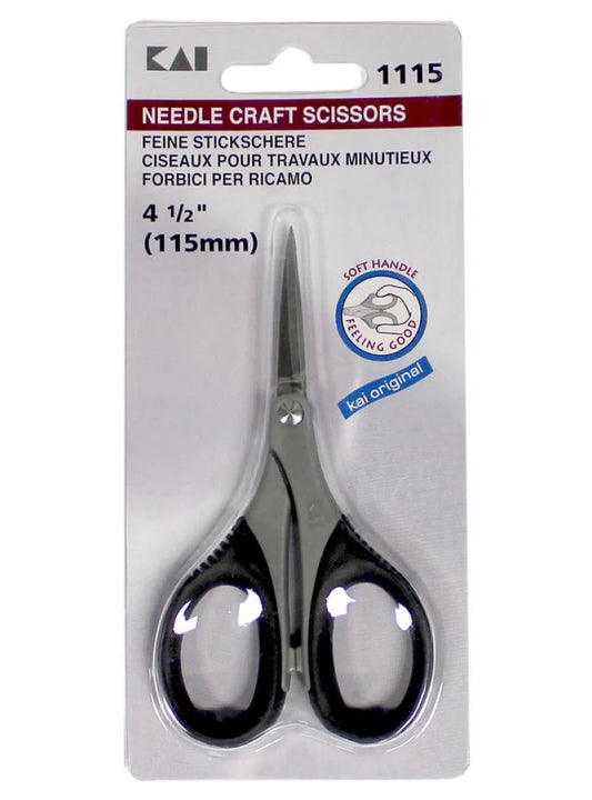 KAI 1115 Needlecraft Scissors 4.5" 115mm
