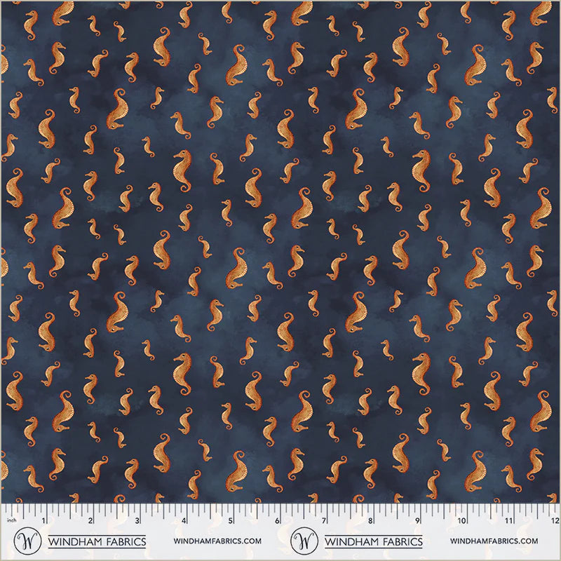 Deep Blue | Seahorses | Deep Blue 55260D-1