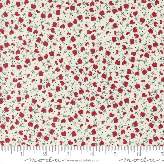 Vintage by Sweetwater | Flower Garden - Cream/Red 55653 11