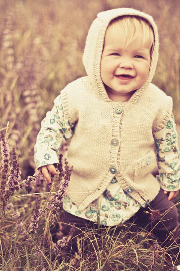 Skylark Vest 8ply | Lisa F Design BC36