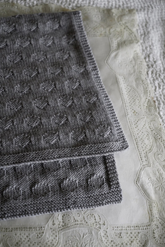Polka Dot Blanket 8ply | Lisa F Design - BC60