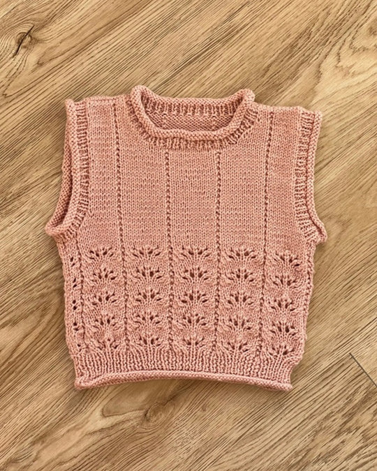 Billie Vest 8ply | The Kiwi Stitch & Knit Co