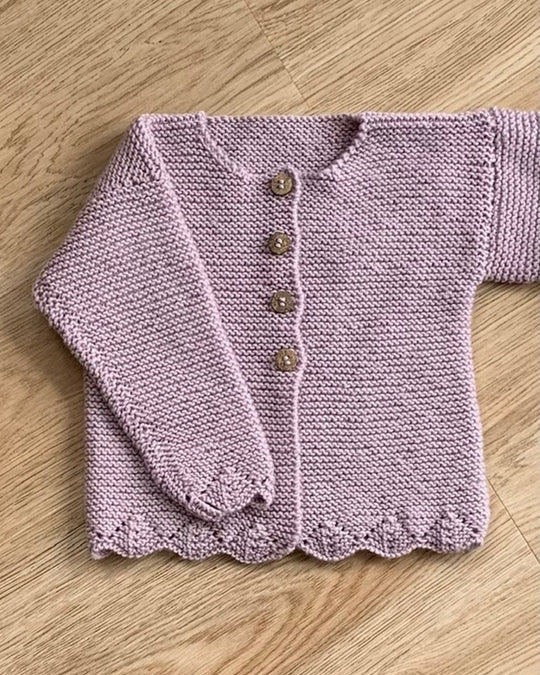 Bobbie Cardigan & Hat 8ply | The Kiwi Stitch & Knit Co