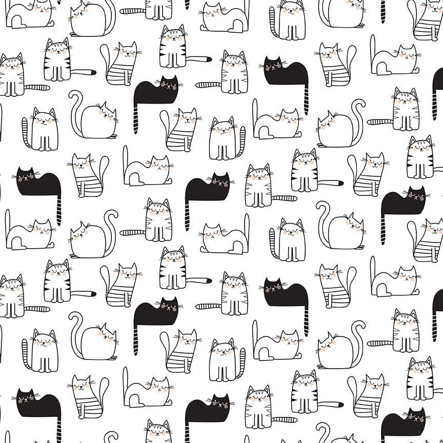 Smitten Kitten | Cats Nap Time CD2571-White