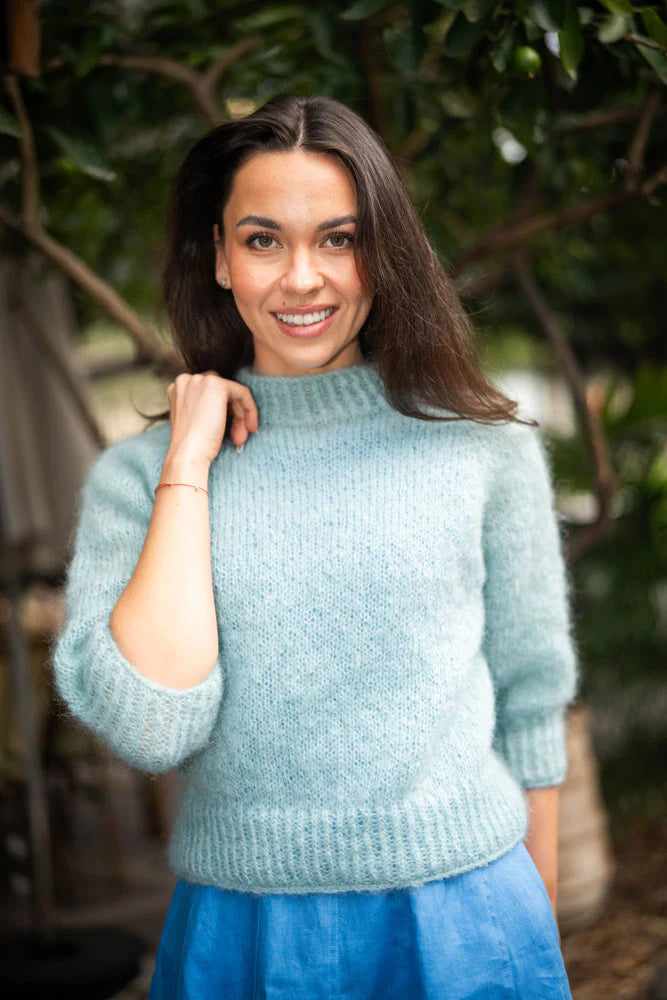 Simple Mohair Sweater | Crucci 2401