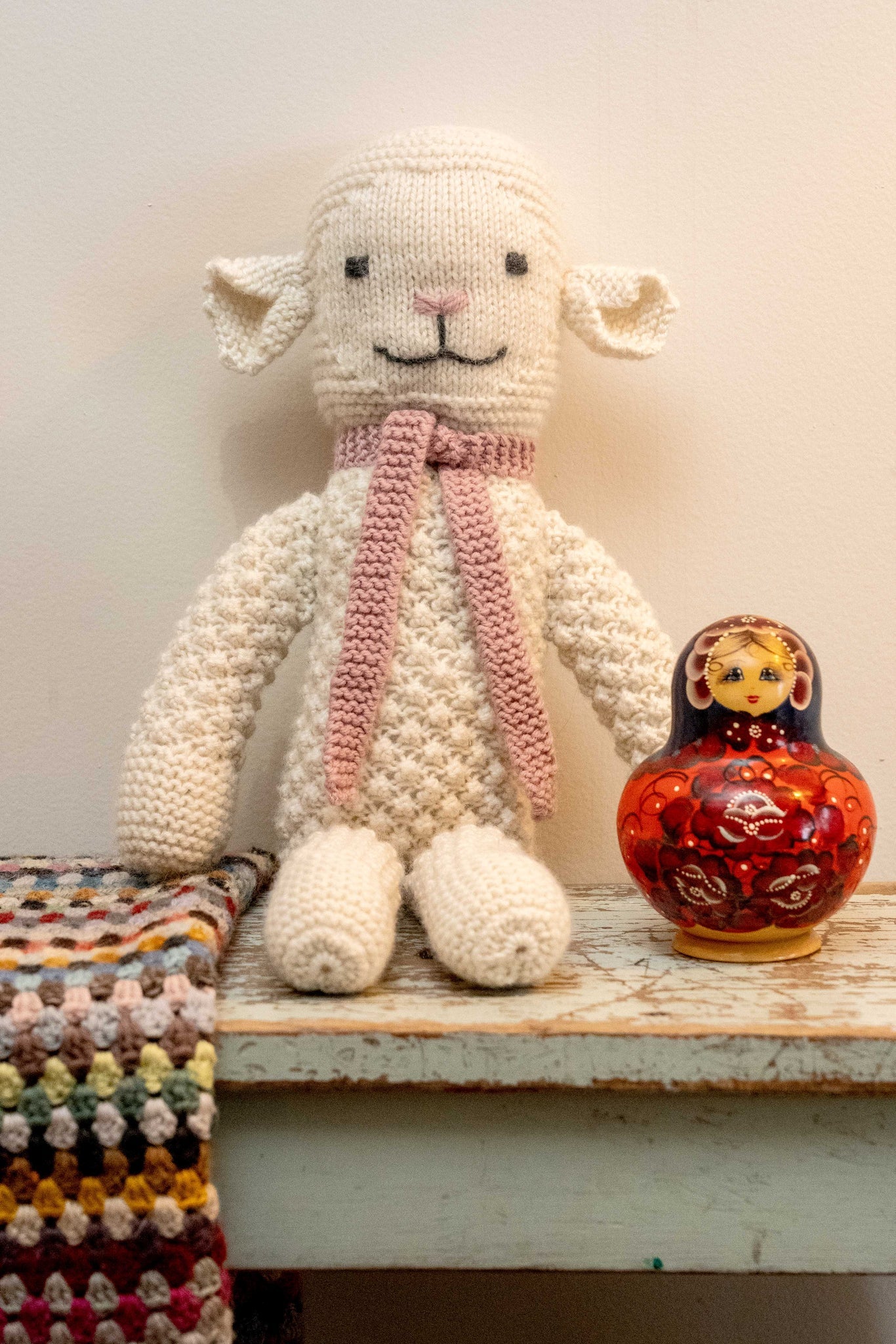 Jemima the Lamb 8ply | Lisa F Design BC133