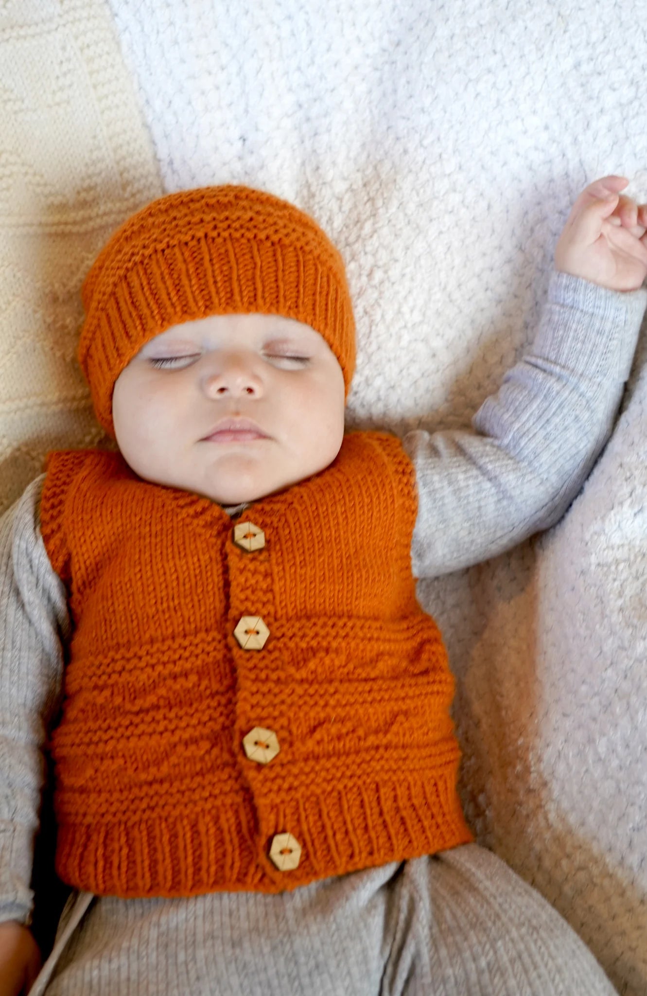 Finlay Vest & Hat 8ply | Lisa F Design BC145