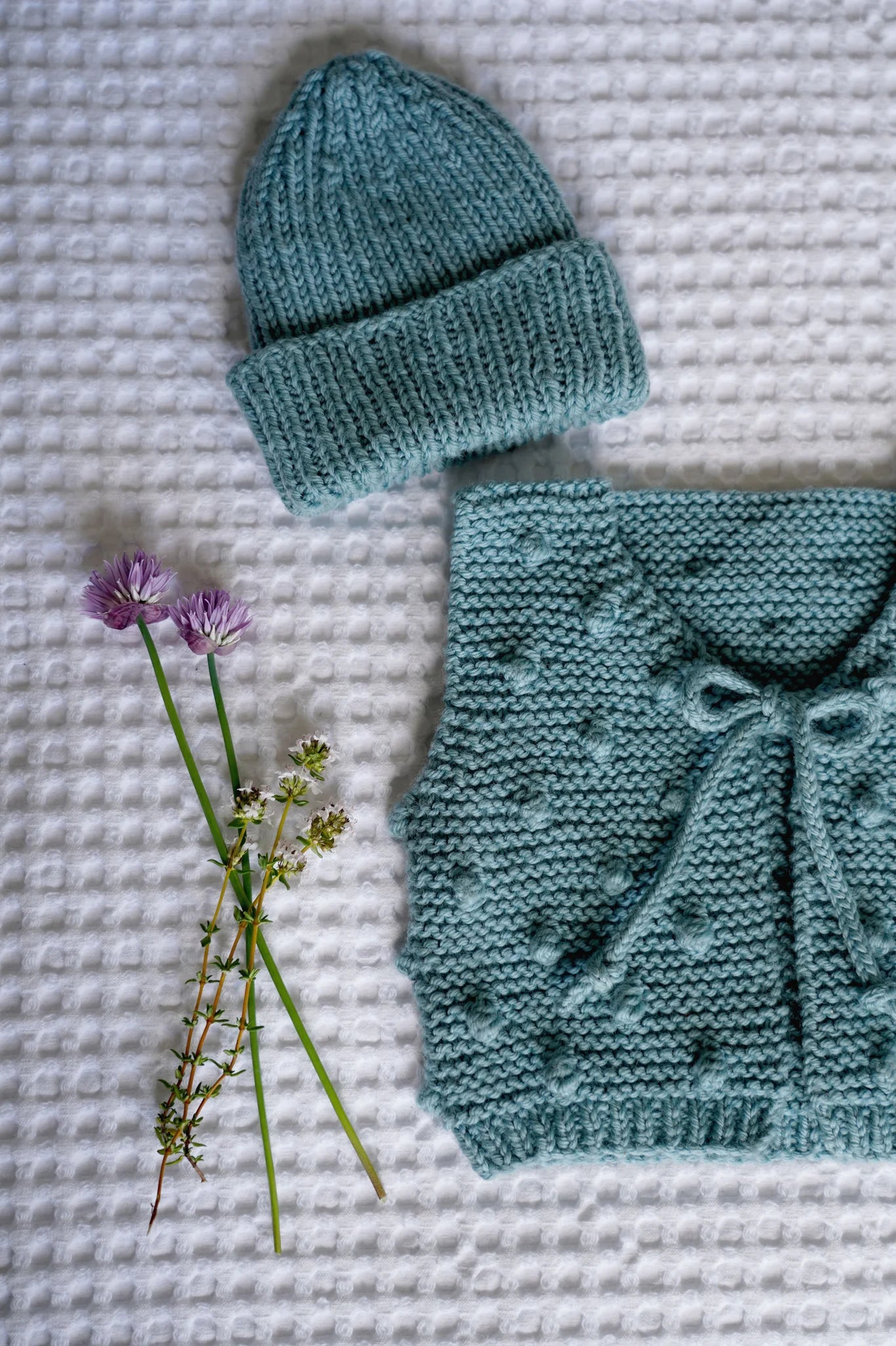 Blake Vest & Beanie 8ply | Lisa F Design BC102