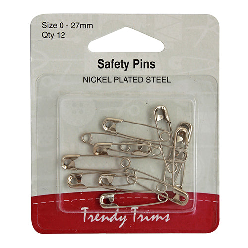 Safety Pins | Nickel