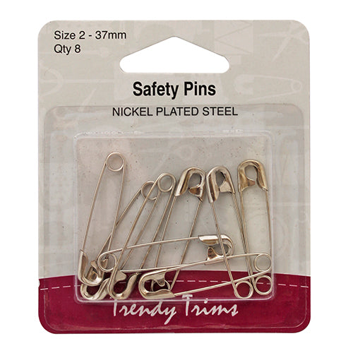 Safety Pins | Nickel