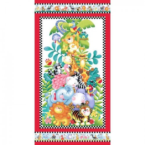 Born to be Wild | Jungle Panel 60cm/24" | Multi HG1843P-186