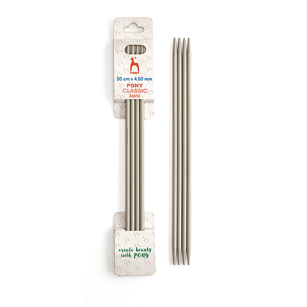 Pony Aluminium Double Point Needles – 20cm