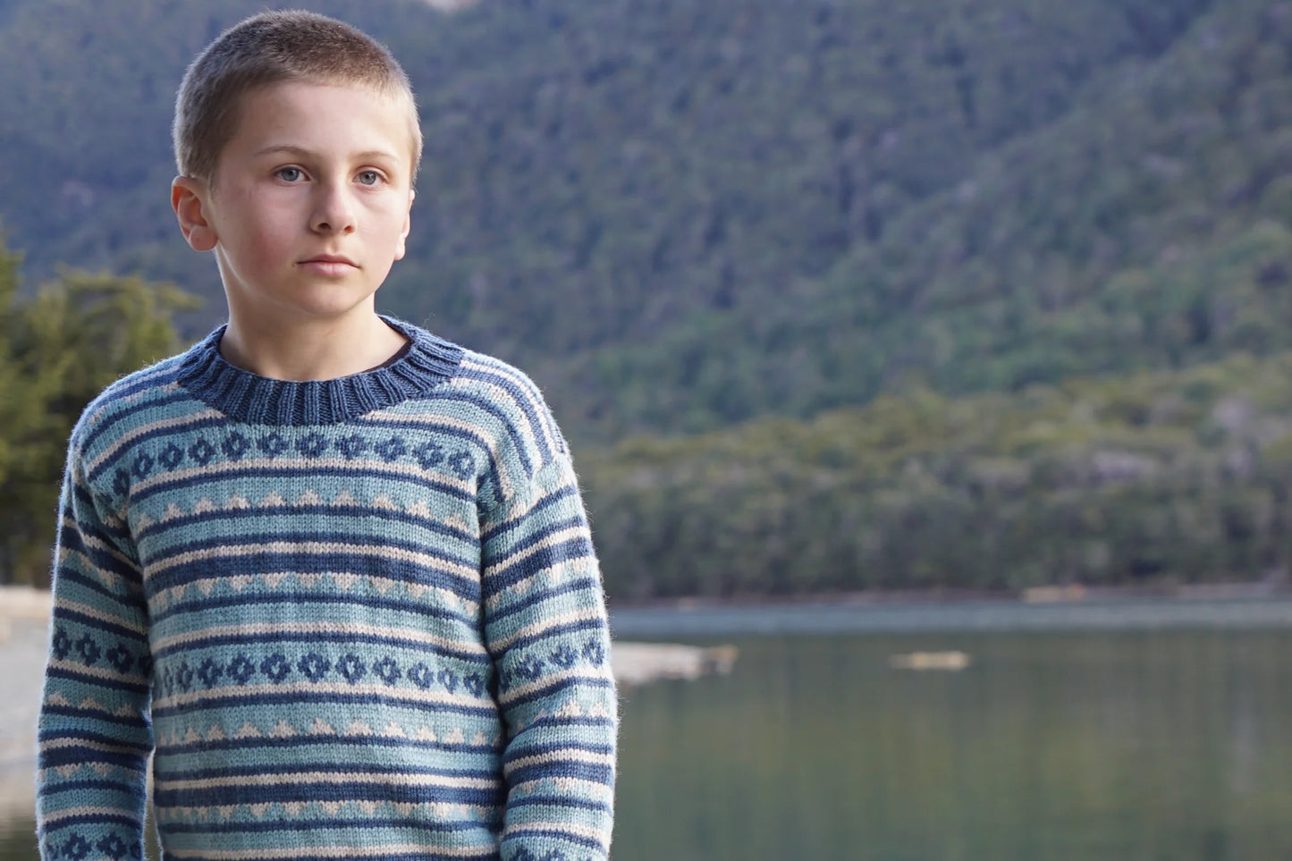 Finnegan Sweater 8ply | Lisa F Design - LF31