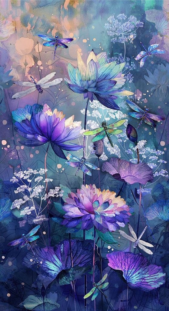 Dragonfly Illusion | Dragonfly Mist 60cm Panel | Multi CD3891