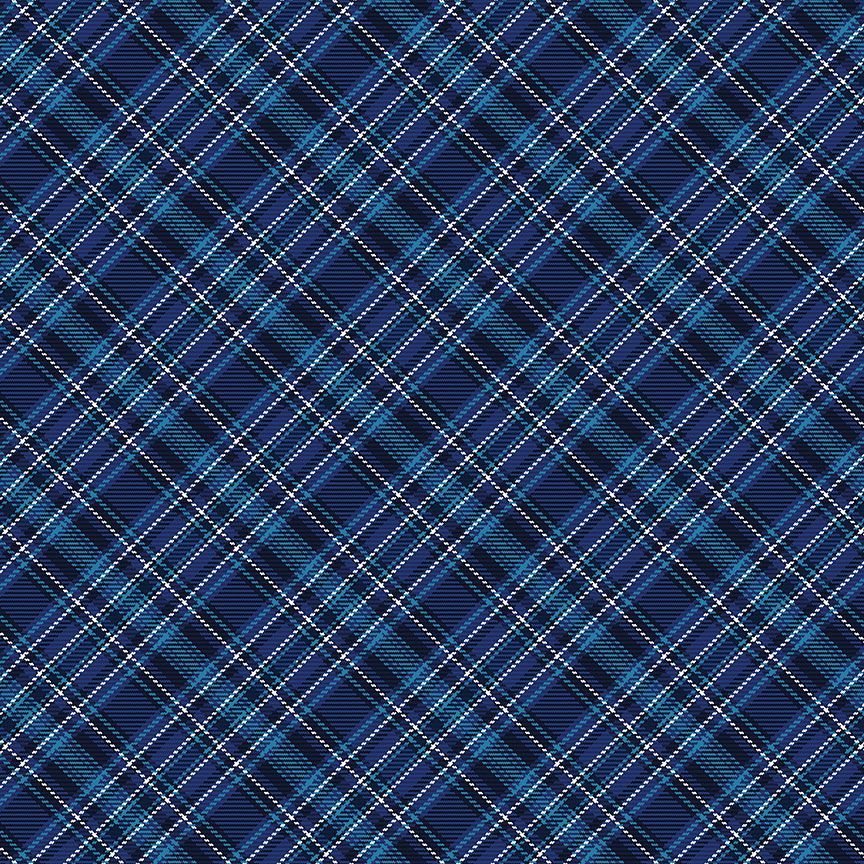 Owl Always Love You | Plaid | Navy CD3248