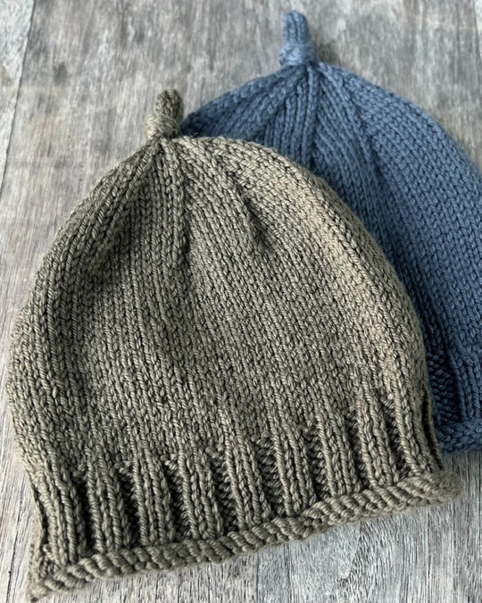 Rudy Rolled Edge Vest & Hat | The Kiwi Stitch & Knit Co