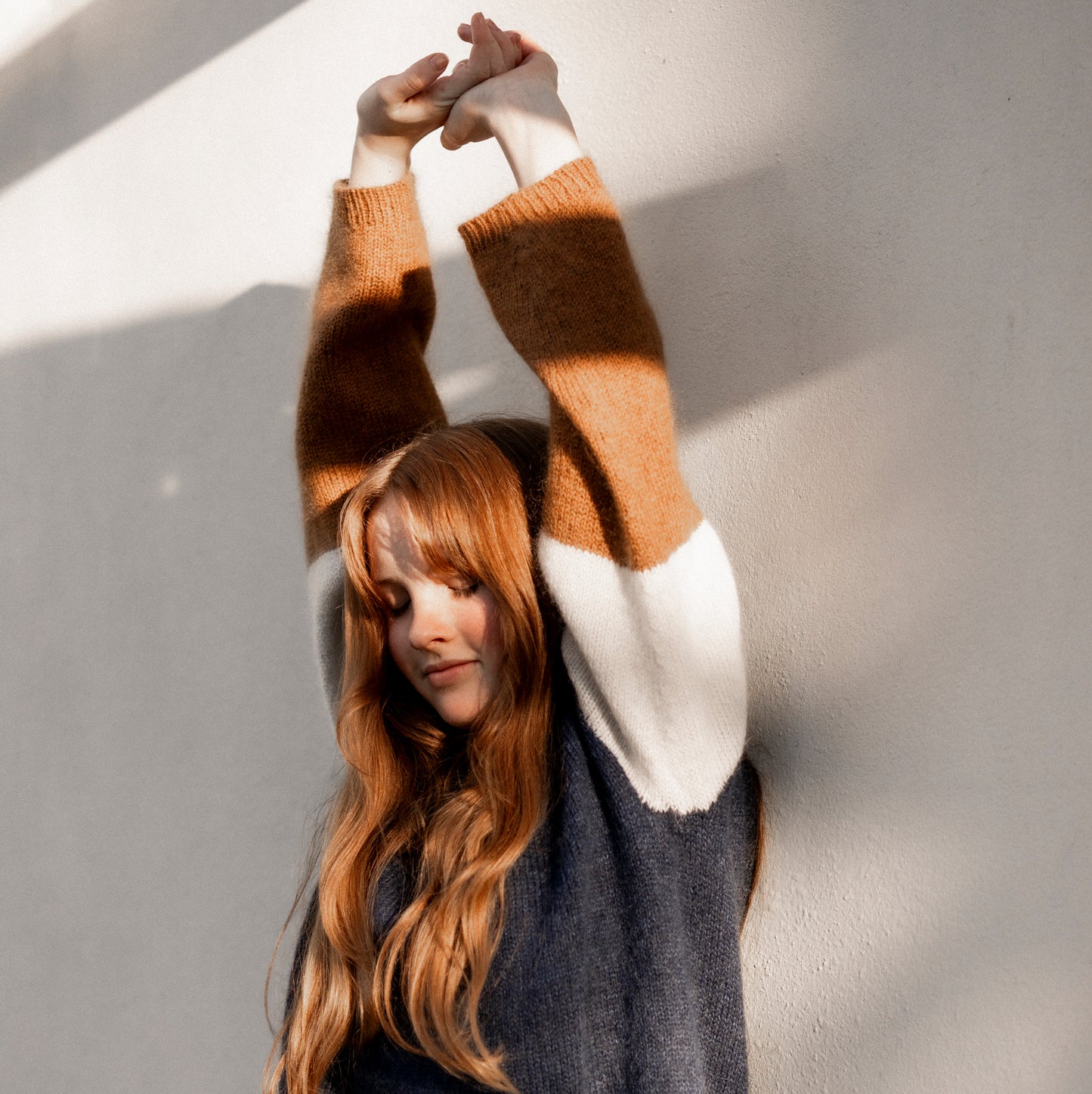 Tri Tone Sweater 8ply | Purl Foundry