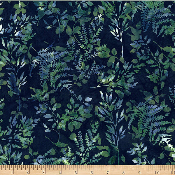 Bali Batiks | River Walk | Black Jade X2627-216