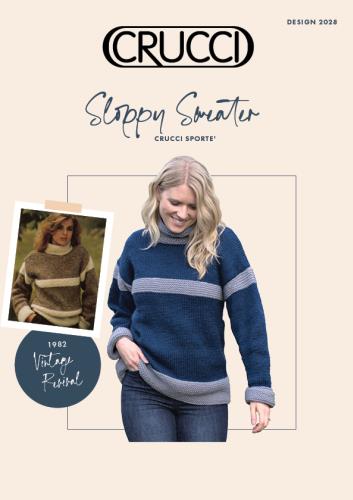 Sloppy Sweater 14ply | Crucci 2028