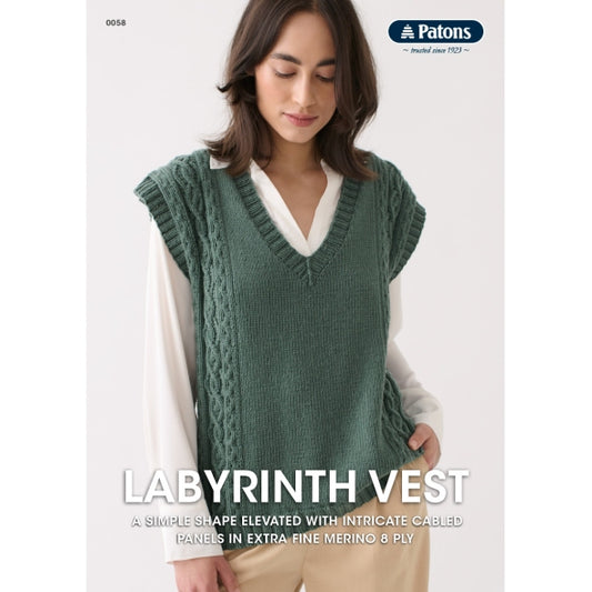 Labyrinth Vest | Patons 0058