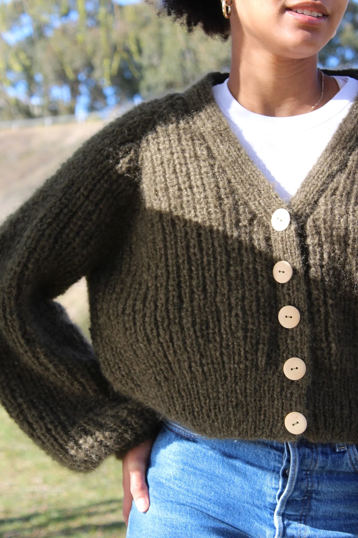 Vanessa Fisherman's Rib Cardy | Touch Yarns #163