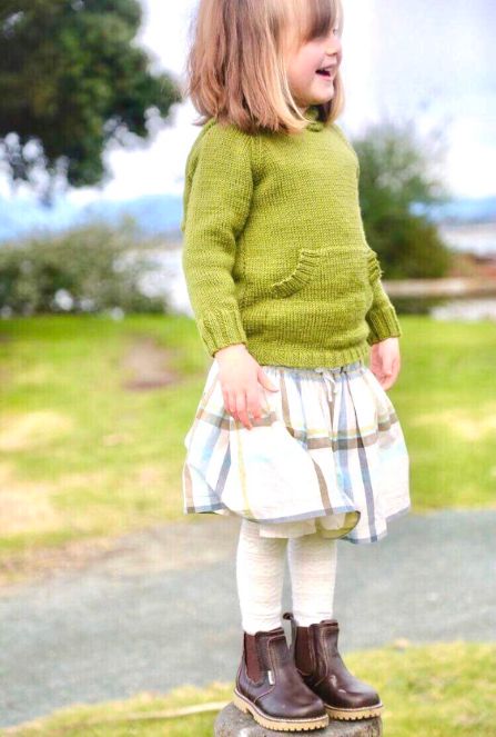 Child's Hooded Jumper | Touch Yarns #042