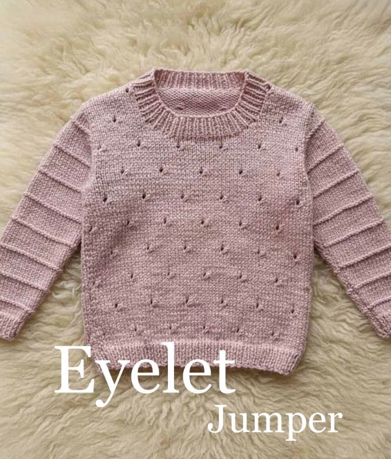 Eyelet Jumper | Touch Yarns #112