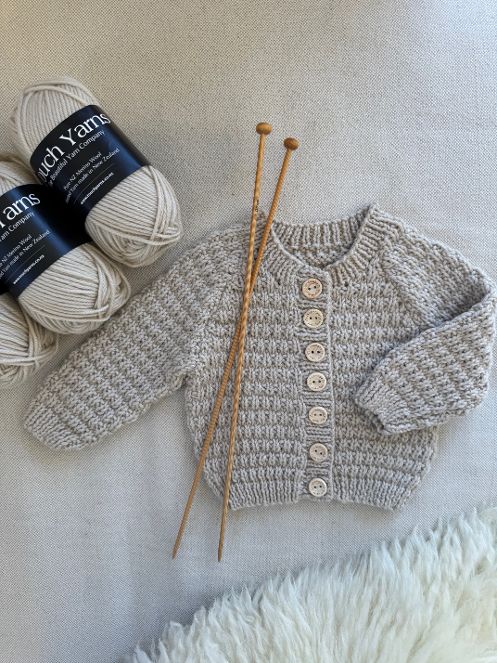 Candlestick Cardigan | Touch Yarns #128