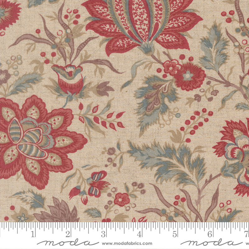 Fleur De Paris | Pivione Cotton/Linen | Pearl 13990 11L