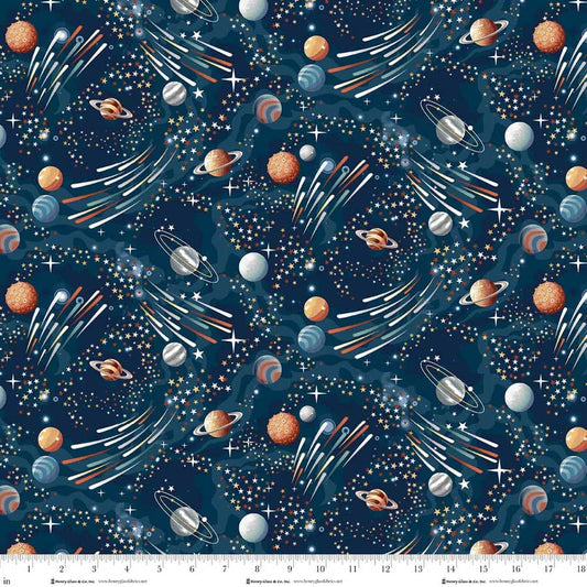 Milky Way Glow | Shooting Stars | Navy HG2117G-78