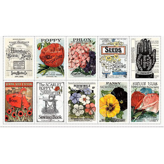 Sewing Seeds III | 60cm Seed Catalogue Patch Panel | 24920 103