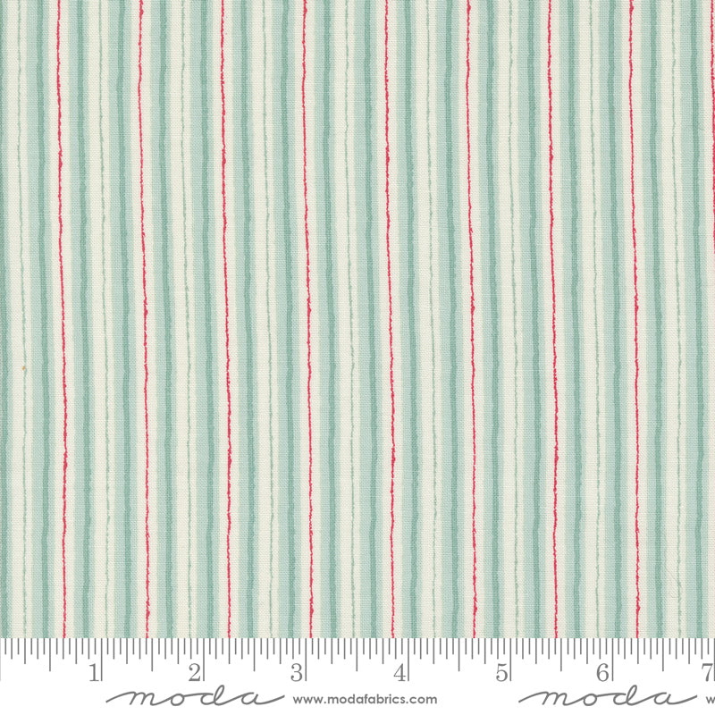 My Summer House by Bunny Hill Designs | Summer Stripes Aqua 3047 13