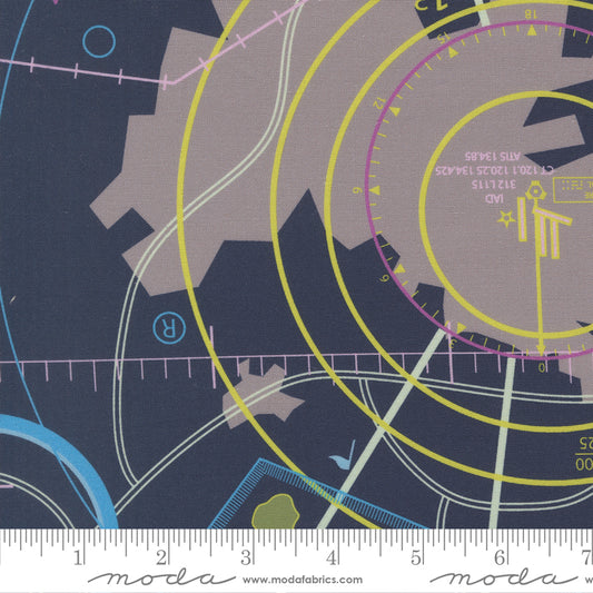 High Flight | VFR Chart Novelty Map | Navy 45060 18