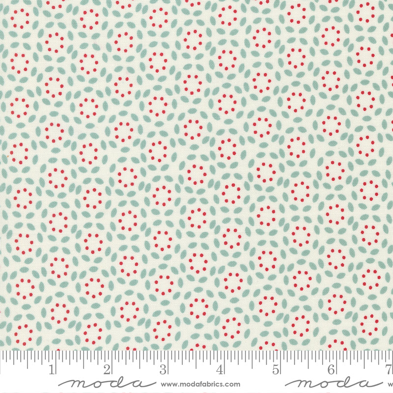 Vintage by Sweetwater | Petals - Cream/Aqua 55655 25