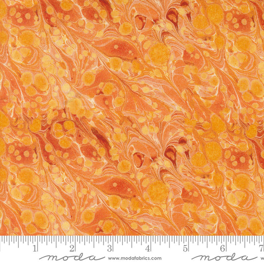 Curated in Color by Cathe Holden | Marbles Orange 7462 13