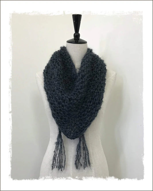 Soft & Lofty Mohair Scarf | The Kiwi Stitch & Knit Co