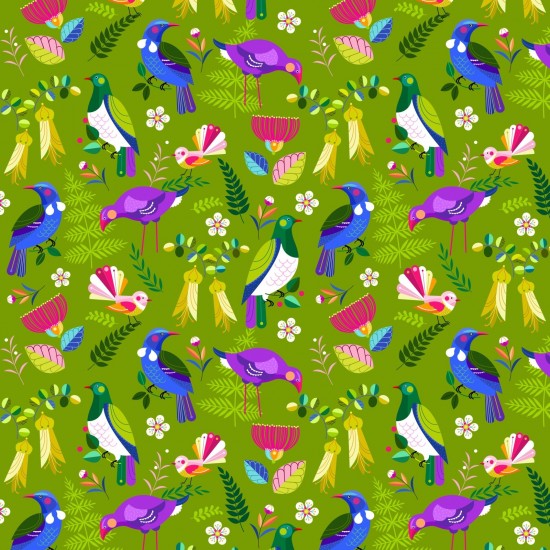 Summer Garden | Birds | Green 81570 102