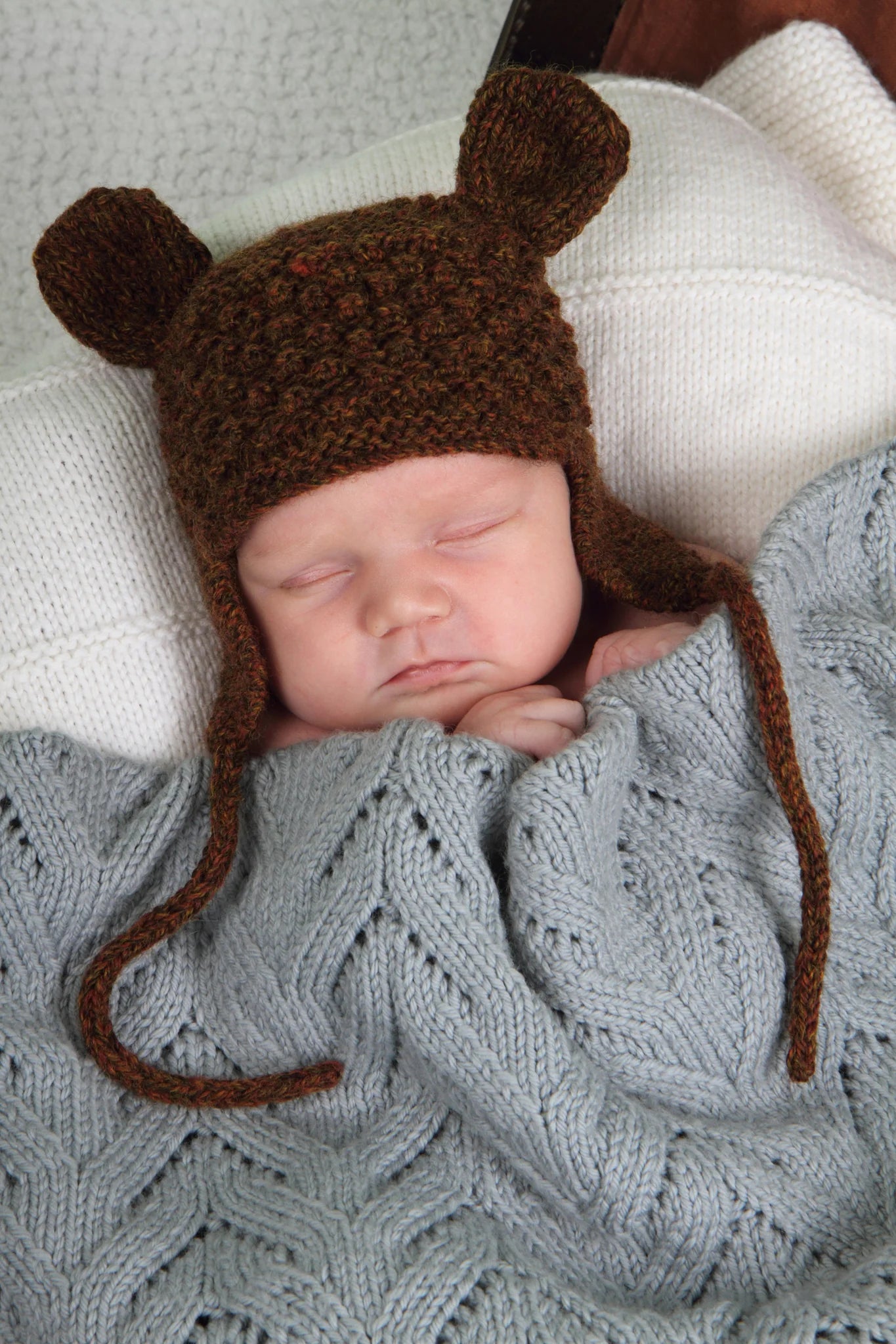 Little Bear Hat 8ply | Lisa F Design - BC23