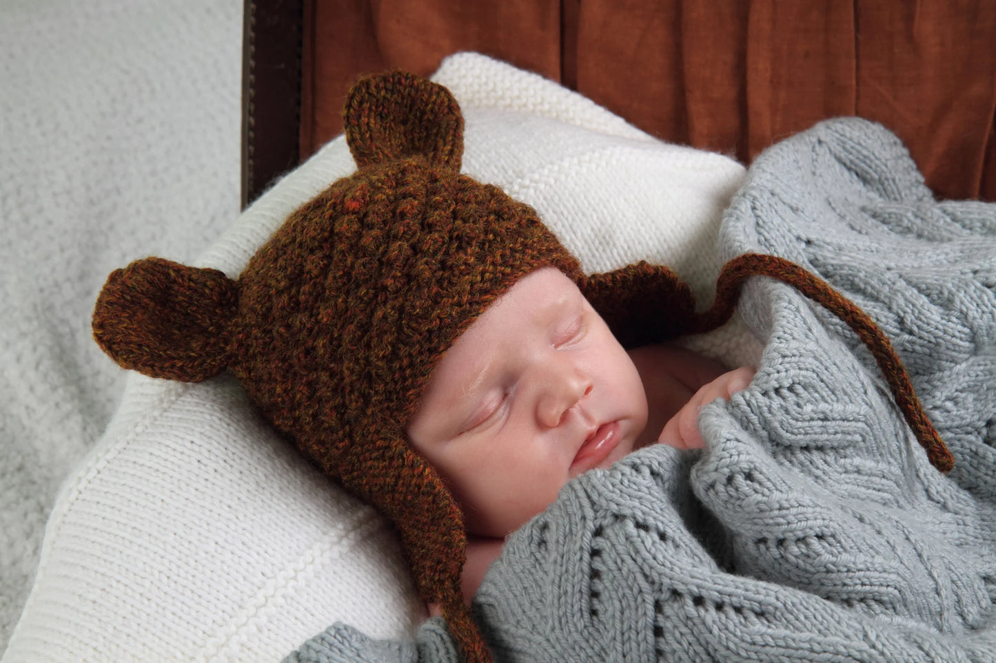 Little Bear Hat 8ply | Lisa F Design - BC23