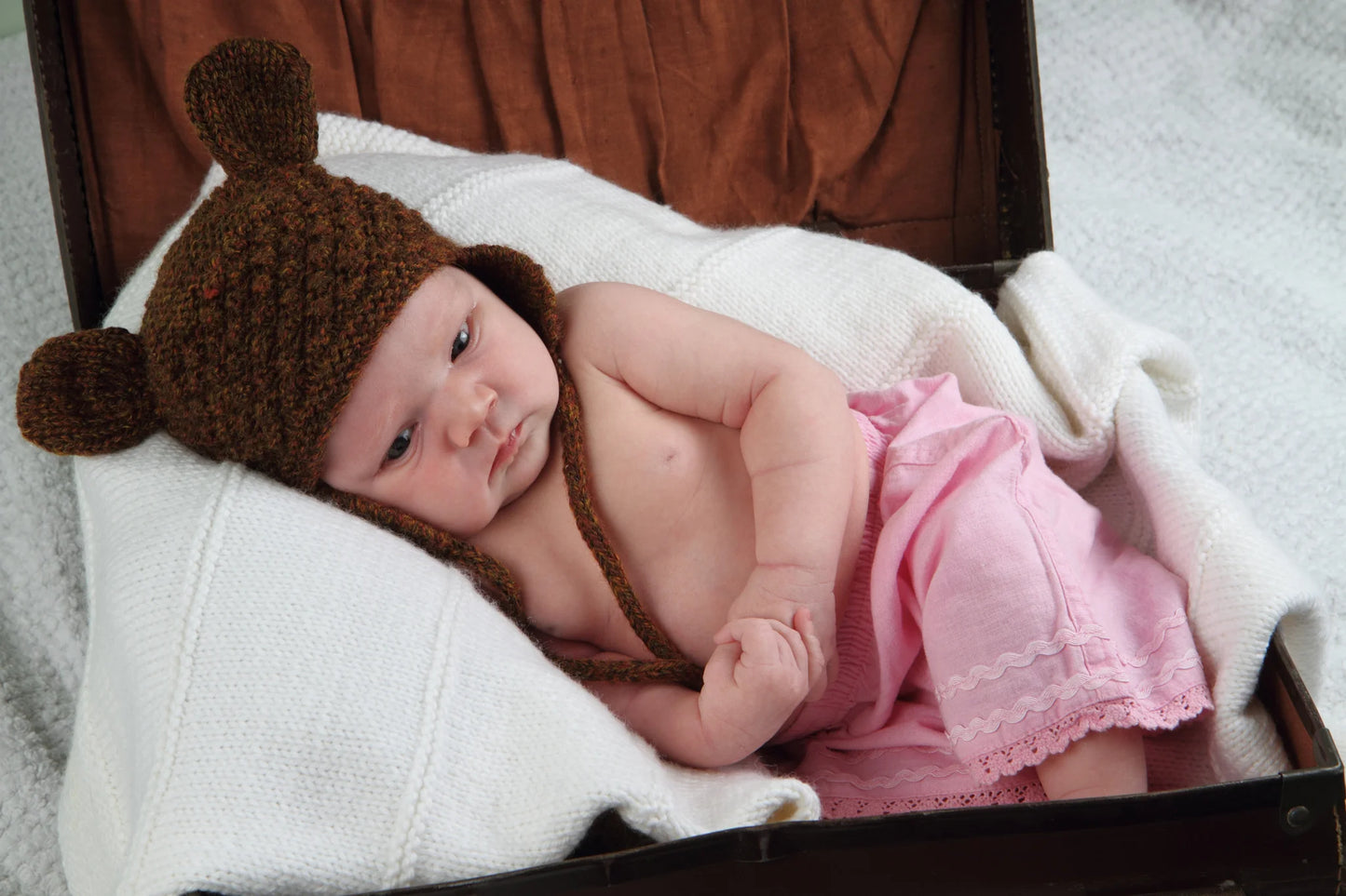 Little Bear Hat 8ply | Lisa F Design - BC23
