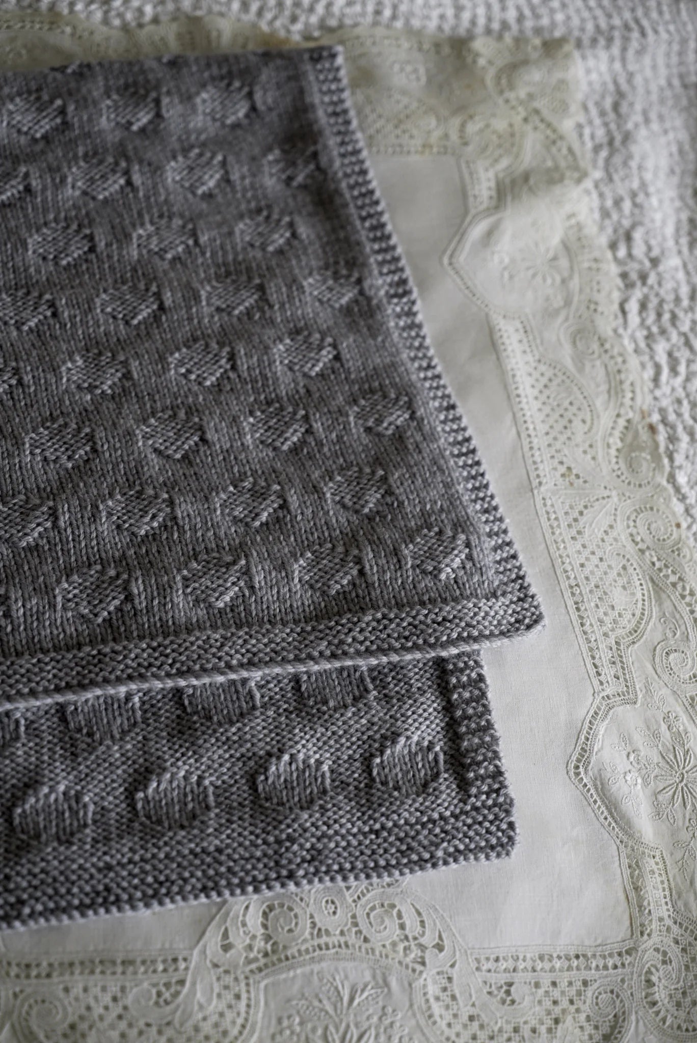 Polka Dot Blanket 8ply | Lisa F Design - BC60