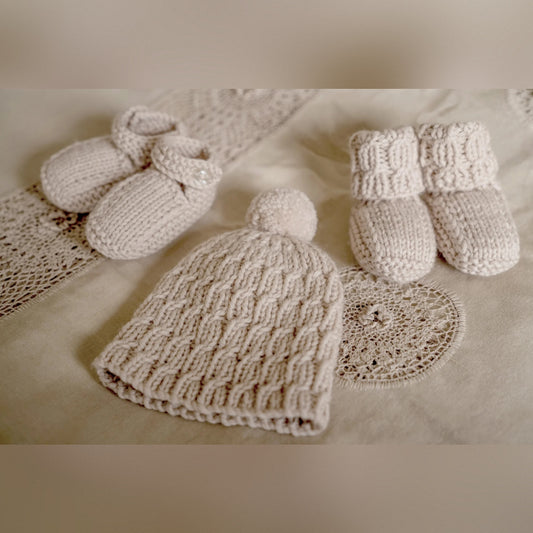 Scout Beanie & Shoes 8ply | lisafdesign BC61